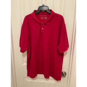 Saddlebred Red Performance Polo Shirt MEN'S SZ‎ XXL